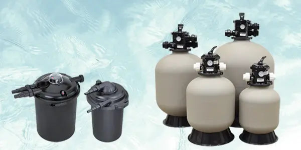 EasyPro EC2600 Eco-Clear Pressurized Pond Filter – 2600 GPH Flow Rate, No UV, USA-Made