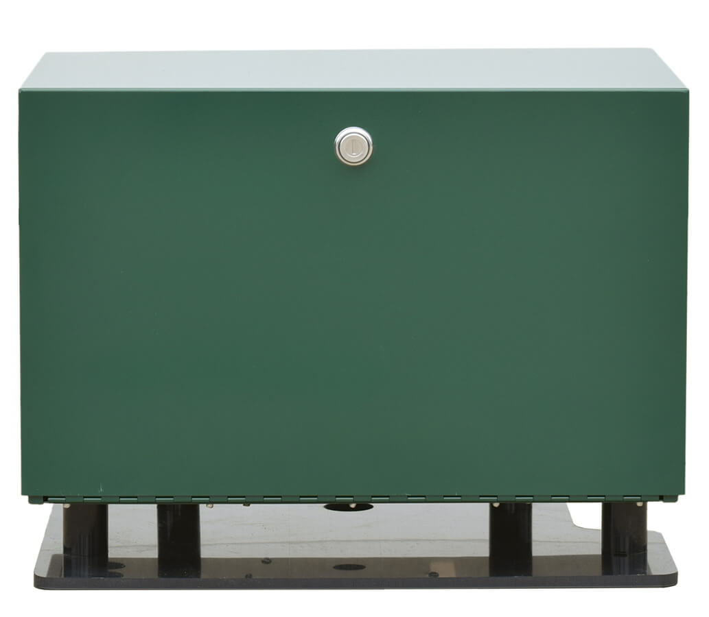SC18G Cabinet with Fan and Ground Base- 11.5"W x 18"L x 11.5"H