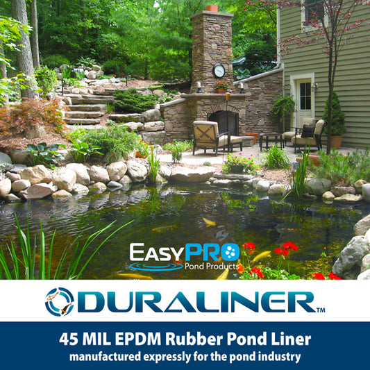 RPL251 – 25′ x 100′ DuraLiner™ Roll – 45mil EPDM Rubber Pond Liner