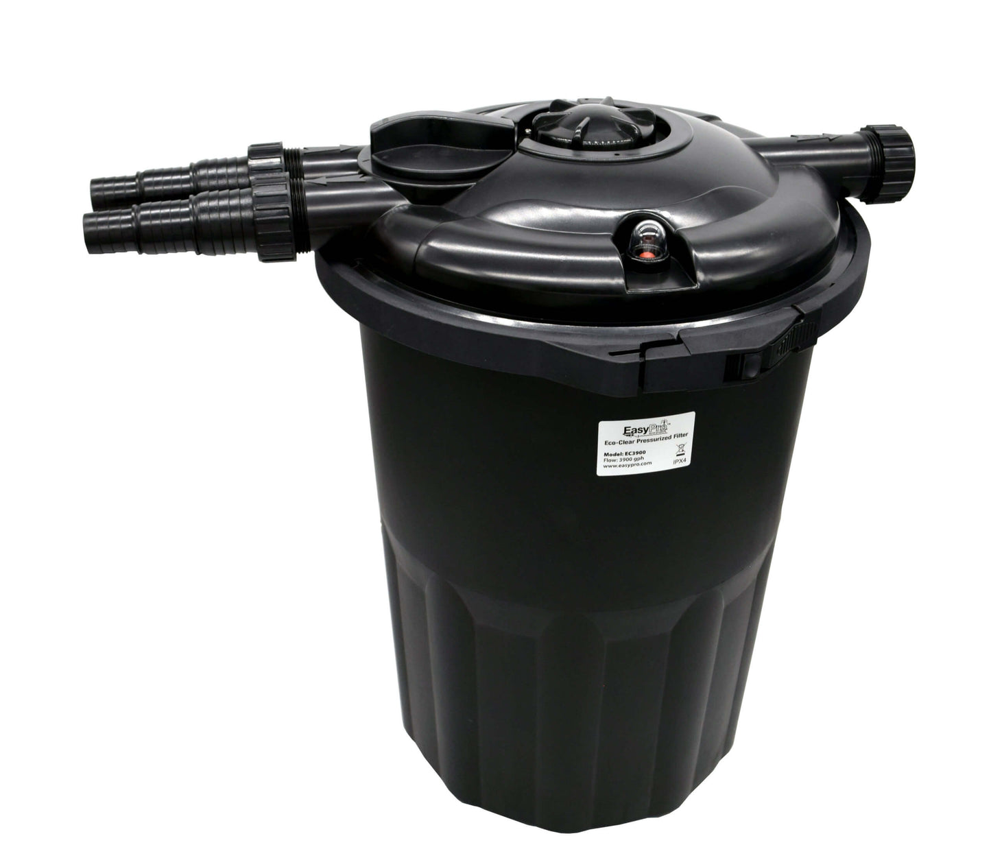 EC3900 Eco-Clear Pressurized Filter – Up to 3900 Gallons – no UV