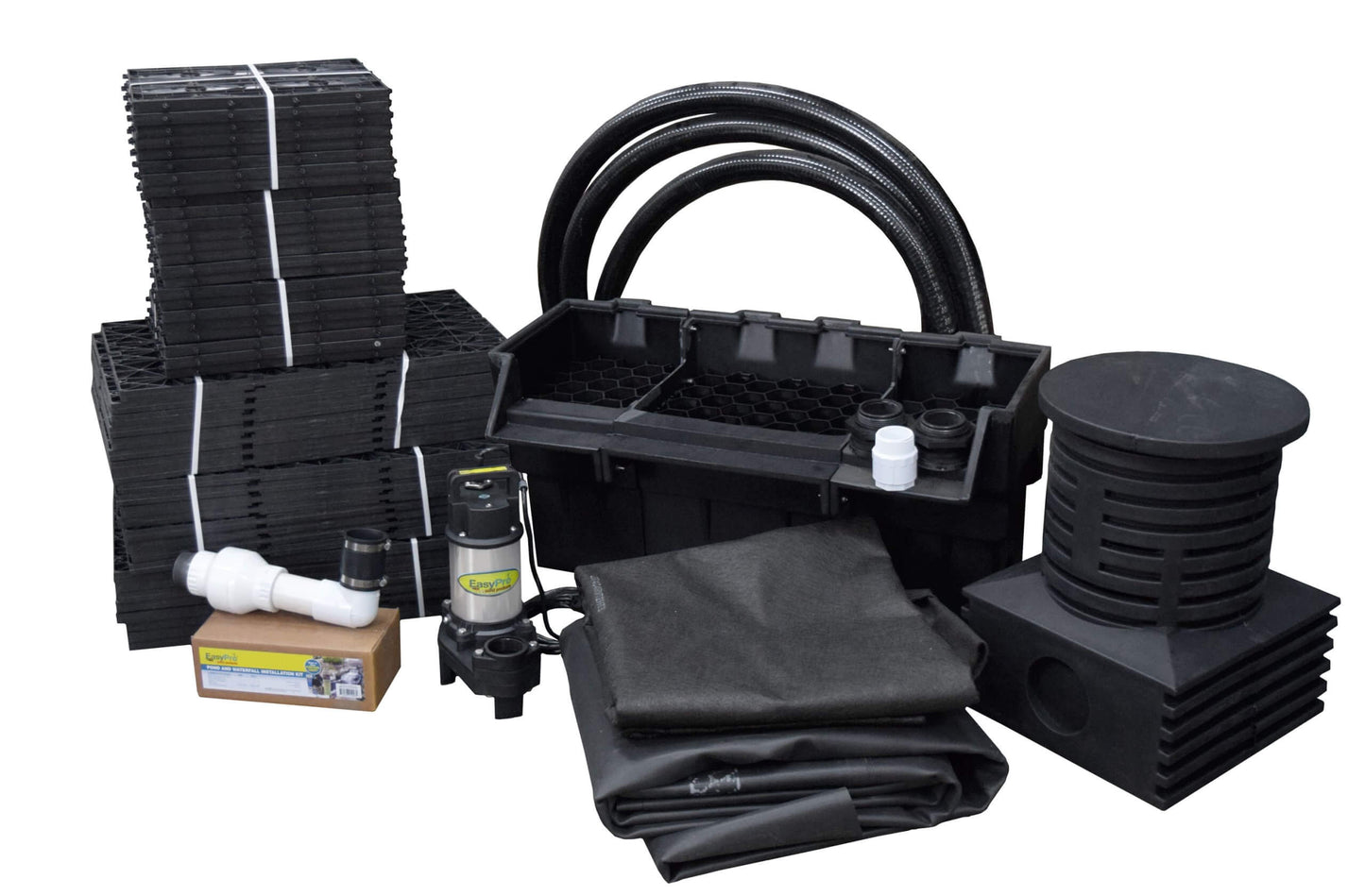 JAF2HSC Pro-Series™ Just-A-Falls™ Kit – 34″ Spillway (11′ Stream) With PRO-Blox™