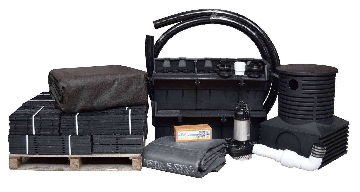 JAF4HSC Pro-Series™ Just-A-Falls™ Kit – 82″ Spillway (34′ Stream) With PRO-Blox™