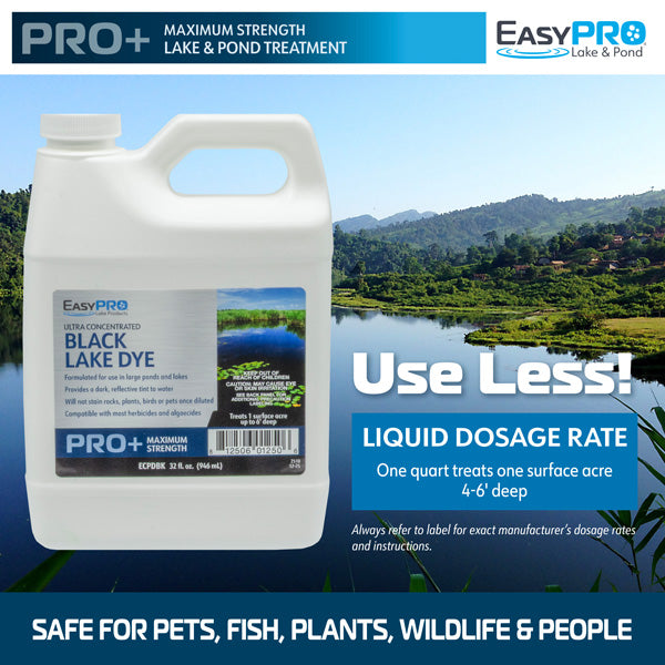 ECPDBK Ultra Concentrated Black Lake Dye – Liquid – 1 Quart