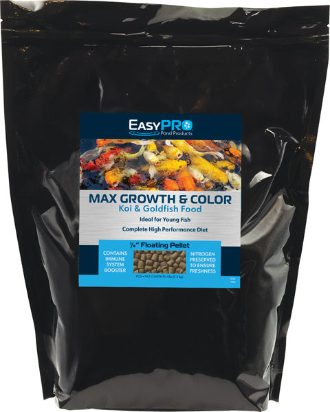 PG5 EasyPro Platinum Koi & Goldfish Food – Max Growth & Color – 5lb bag