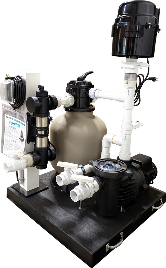 SMF1800 EasyPro Deluxe Skid Mount Pond Filtration System – 1800 gallon