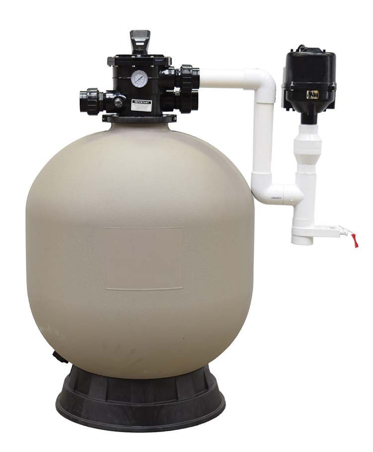 PBF10000BL EasyPro Pressurized Bead Filter with Blower – 10000 gallon maximum
