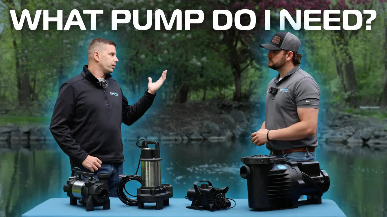 How to Size My Pond Pump