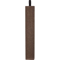 AS937 - Alumina Airstone - 1 1/2" x 1 1/2" x 9" With 3/8" Barb