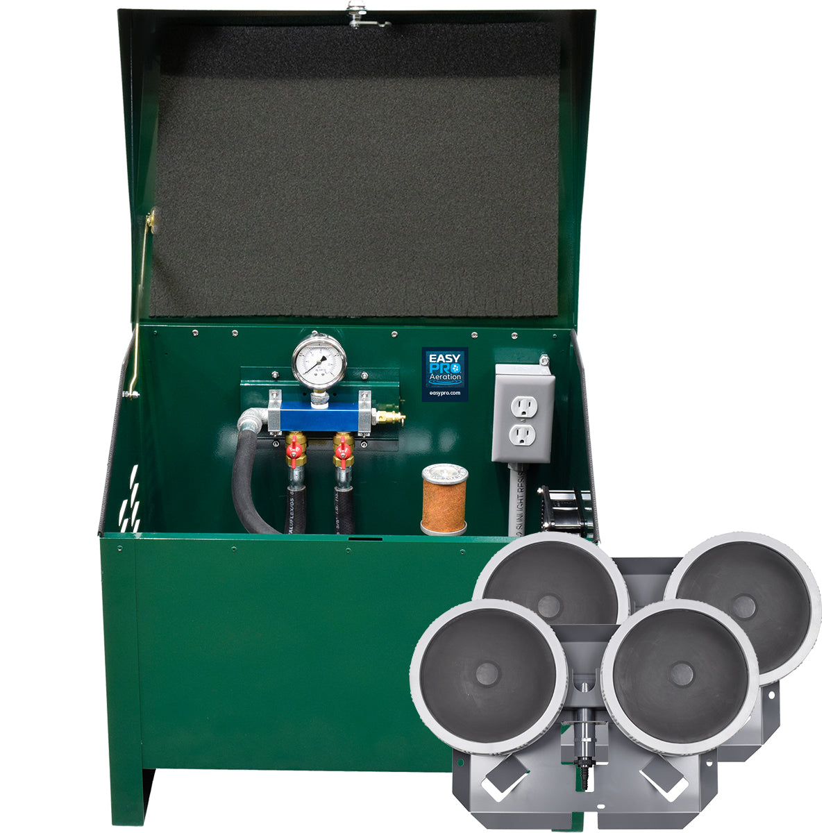 PA50AD Sentinel Deluxe Aeration System – Complete PA50A system with cabinet