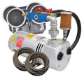 PA50W Rotary Vane Pond Aeration System- 1/4 HP Kit with Quick Sink Tubing