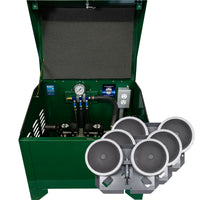 PA66AD Sentinel Deluxe Aeration System for Ponds up to 2 Acres – Complete System Contains Stratus™ SRC 1/2hp Compressor with Sound Shield™, Deluxe 22" Cabinet and Three QS2 Diffusers