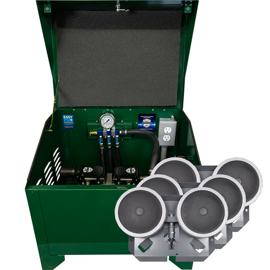 PA66AD Sentinel Deluxe Aeration System for Ponds up to 2 Acres – Complete System Contains Stratus™ SRC 1/2hp Compressor with Sound Shield™, Deluxe 22" Cabinet and Three QS2 Diffusers