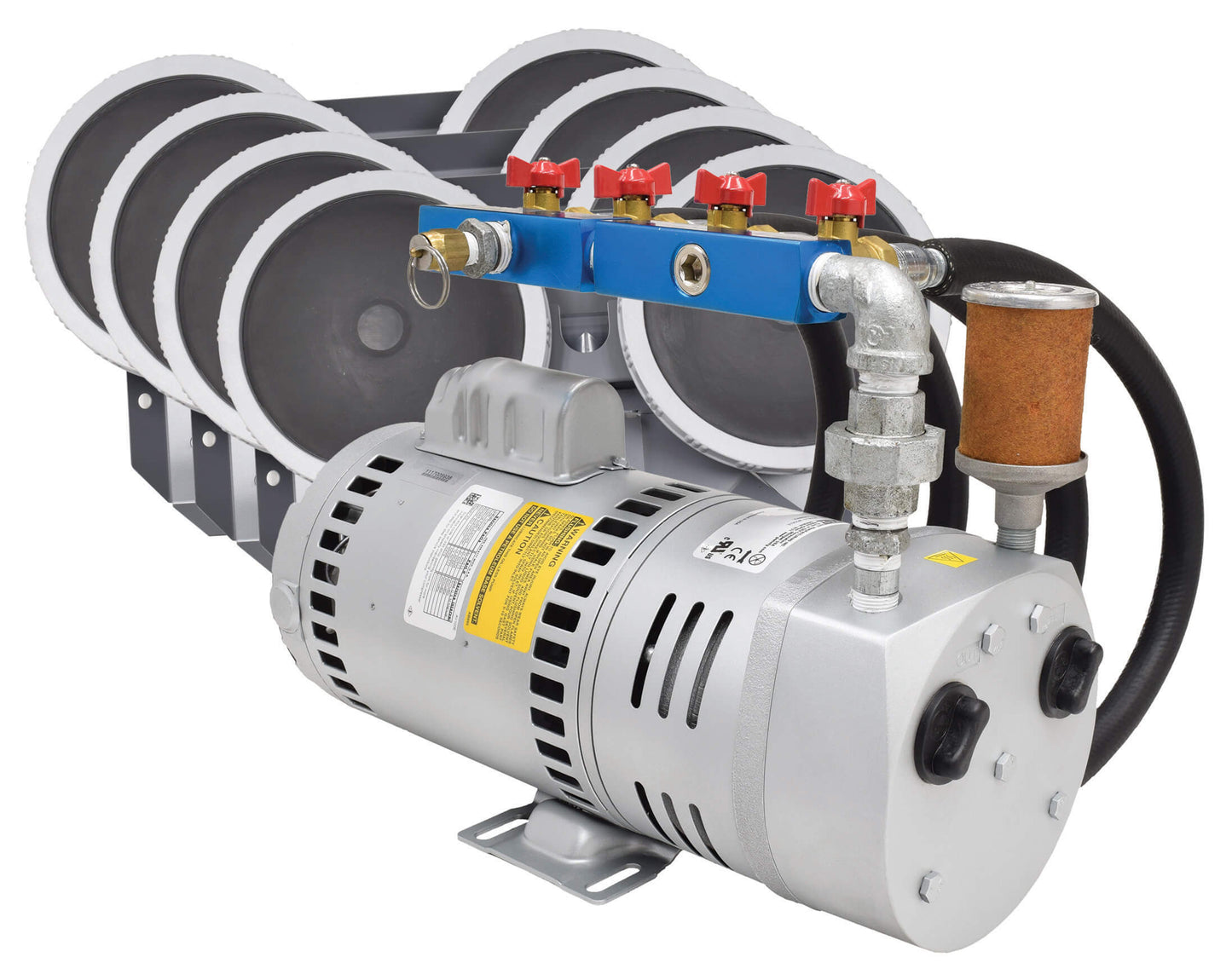 PA75A Rotary Vane Pond Aeration System – 3/4 HP with NO Tubing