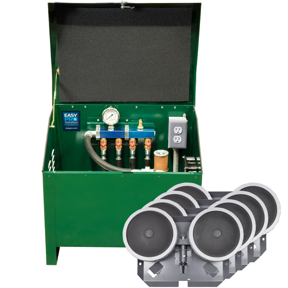 PA75AD Sentinel Deluxe Aeration System – Complete PA75A system with cabinet