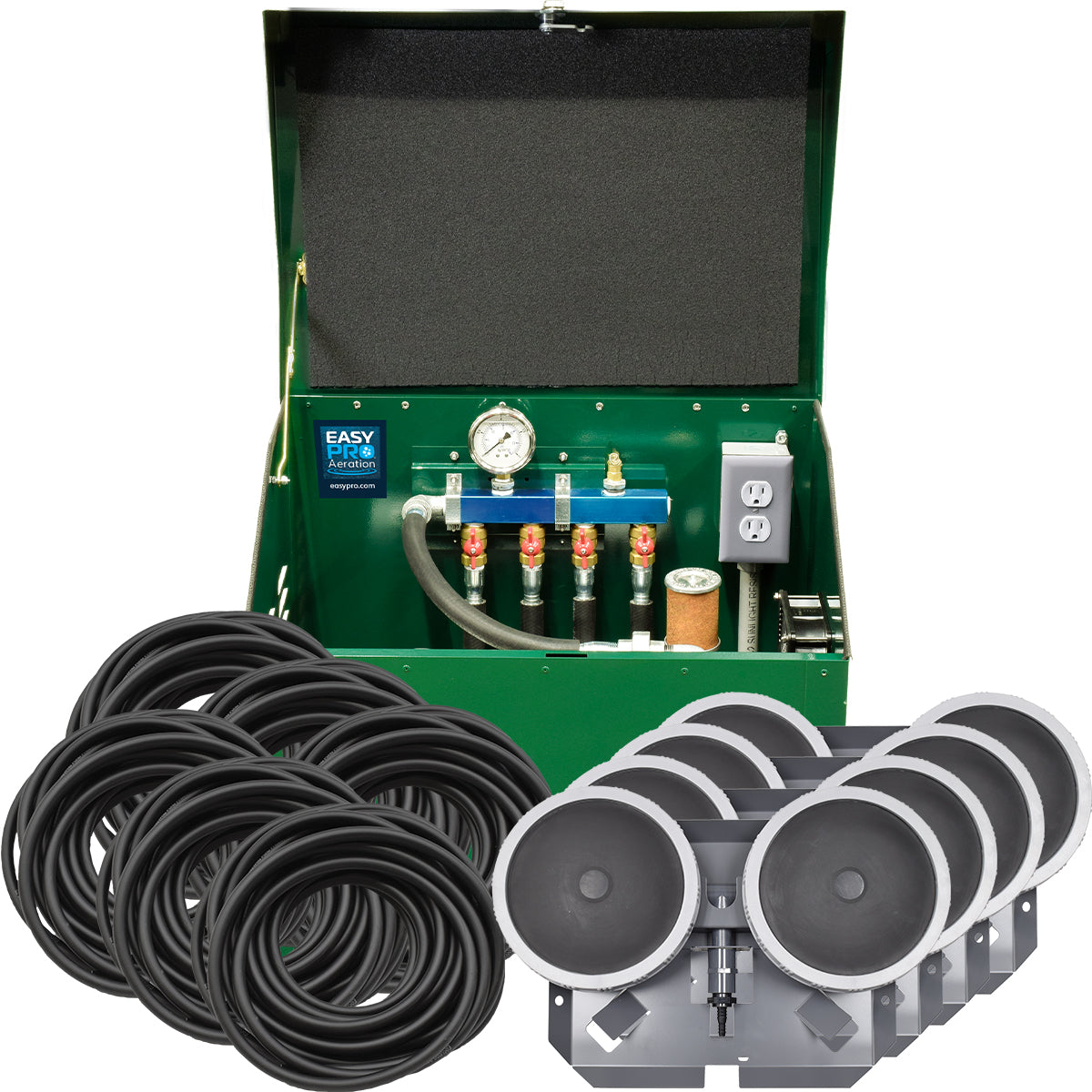 PA75D Sentinel Deluxe Aeration System – Complete PA75W system with cabinet