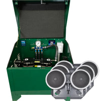 PA83AD Sentinel Deluxe Aeration System for Ponds up to 3 Acres – Complete System Contains Stratus™ SRC 3/4hp Compressor with Sound Shield™, Deluxe 22" Cabinet and Three QS2 Diffusers