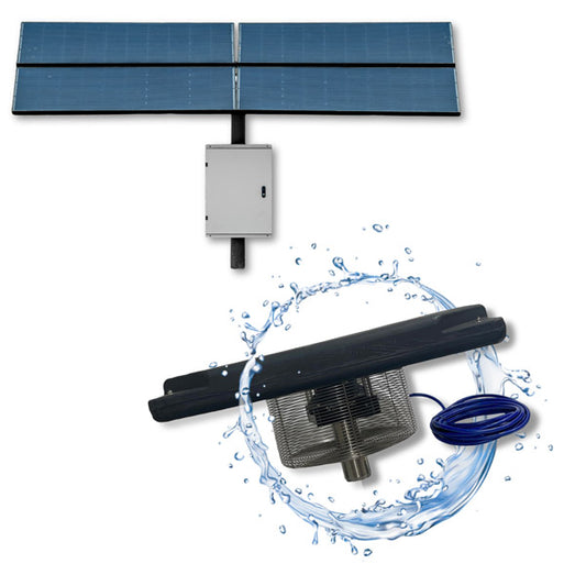 ASF100 Outdoor Water Solutions Aerify Solar Aerating Fountain