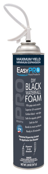 BWFN EasyPro Black Waterfall Foam