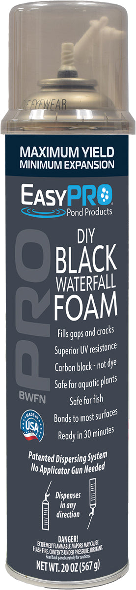 BWFN EasyPro Black Waterfall Foam