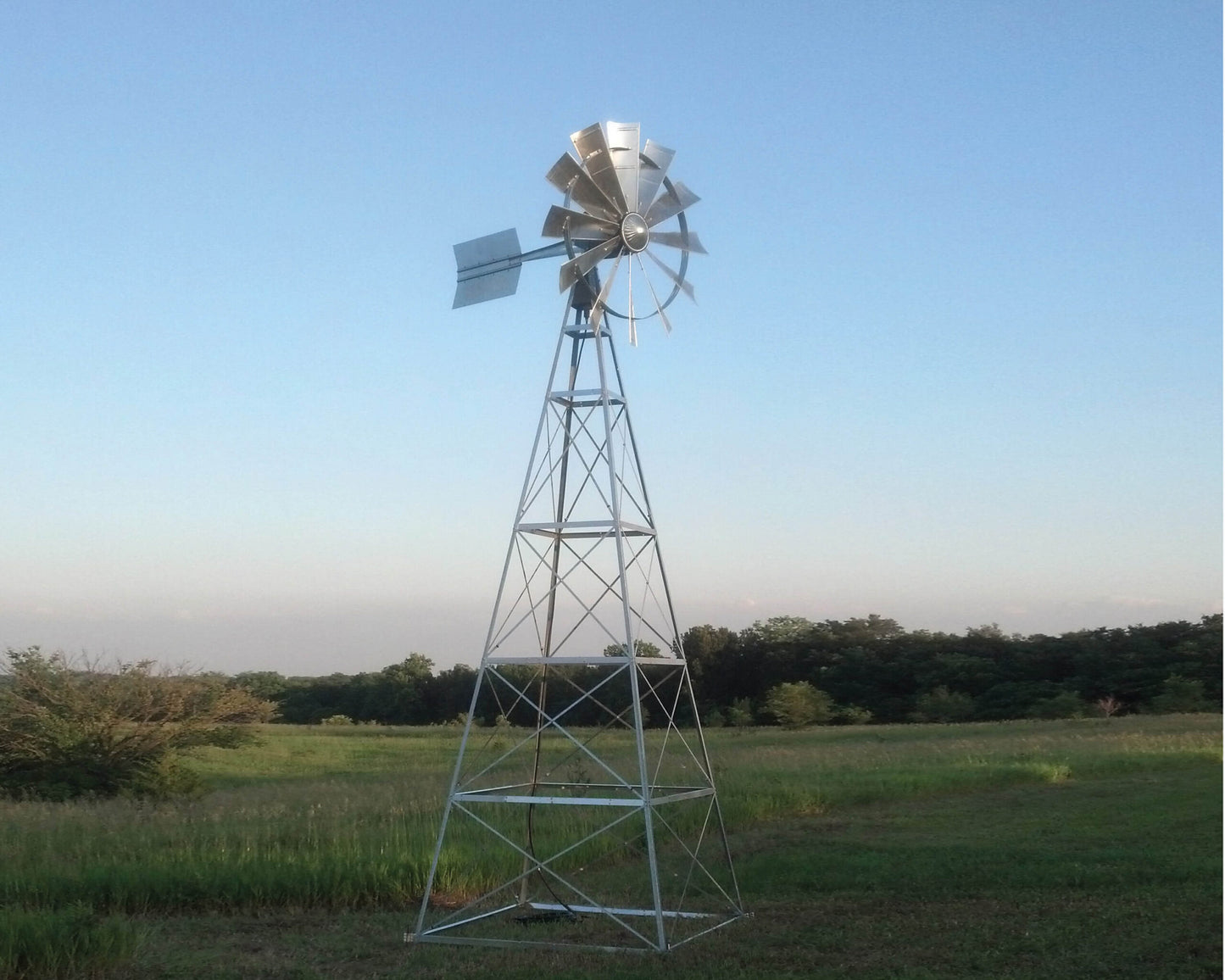 BWM16W Becker Windmills™ 16′ Four Legged Windmill Assembly with Quick Sink Tubing