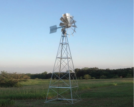 BWM16W Becker Windmills™ 16′ Four Legged Windmill Assembly with Quick Sink Tubing