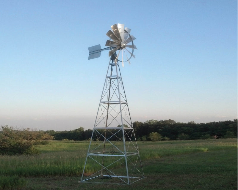 BWM20W Becker Windmills™ 20′ Four Legged Windmill Assembly with Quick Sink Tubing