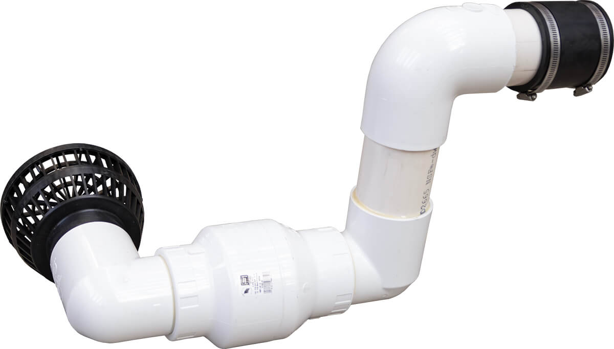 CVA30IB – 3" Check Valve and Intake Screen Assembly for Intake Bay