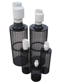 EasyPro PIF8 centrifugal pump intake filters with white fittings on white background