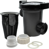 EasyPro EXS902 strainer basket kit with fittings on white background
