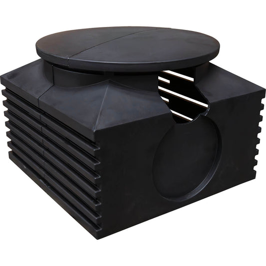 JAFIB4 – Intake Bay Vault for Recreational Swim Ponds for 4" Plumbing
