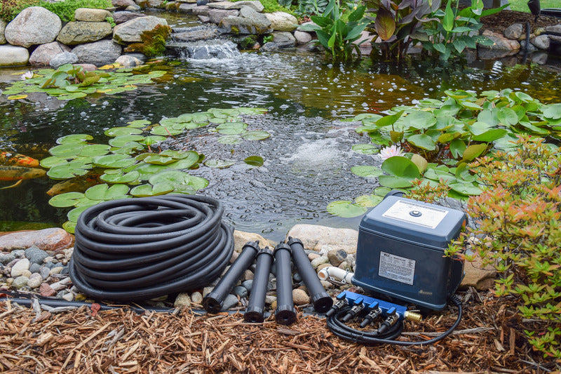 LA4 KLC Koi Pond Aeration Kit – 4000 to 30000 gallon ponds