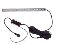 LED11WW White LED Strip light – 11" long – 15′ cord 12v includes 10watt transformer
