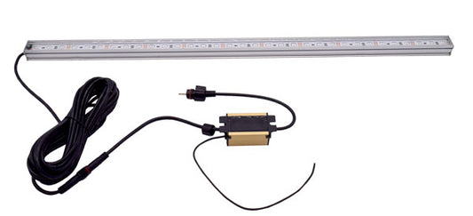 LED23CB Blue LED Strip light -23" long – 15′ cord 12v includes 10watt transformer
