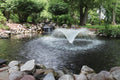 MWF36 Starburst Mini Floating Fountain With Super Bright LED Light Set