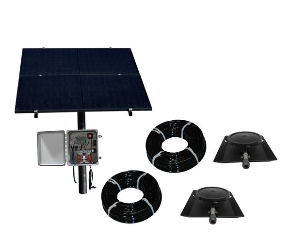 Outdoor Water Solutions NitroAir™ 24v Direct Drive Solar Aeration Systems