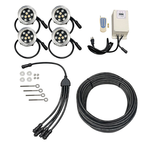 OWRGB Outdoor Water Solutions Color Changing Fountain Lighting Packages