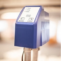 SAQ20 Scott Aerator AquaSweep Oscillator 360 blue control box with power, setup and status indicators