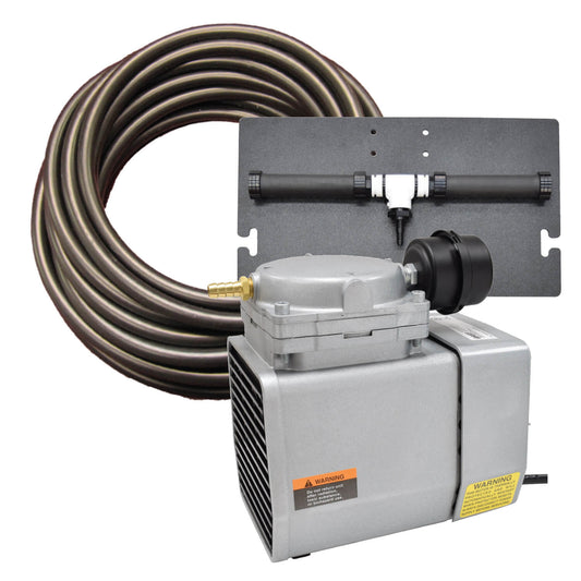 PA12W Pond Aeration System – 1/8 HP Kit with Quick Sink Tubing