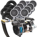 PA86W Rocking Piston Pond Aeration system – 3/4HP Kit with Quick Sink Tubing