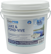 PB10X Lake & Pond-Vive™ Bacteria – 10lb pail – 20ct. 8oz Water Soluble Packs