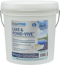 PB5X Lake & Pond-Vive™ Bacteria – 5 lb pail – 10ct. 8oz Water Soluble Packs