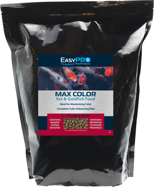 PC5 EasyPro Platinum Koi & Goldfish Food – Max Color – 5lb bag