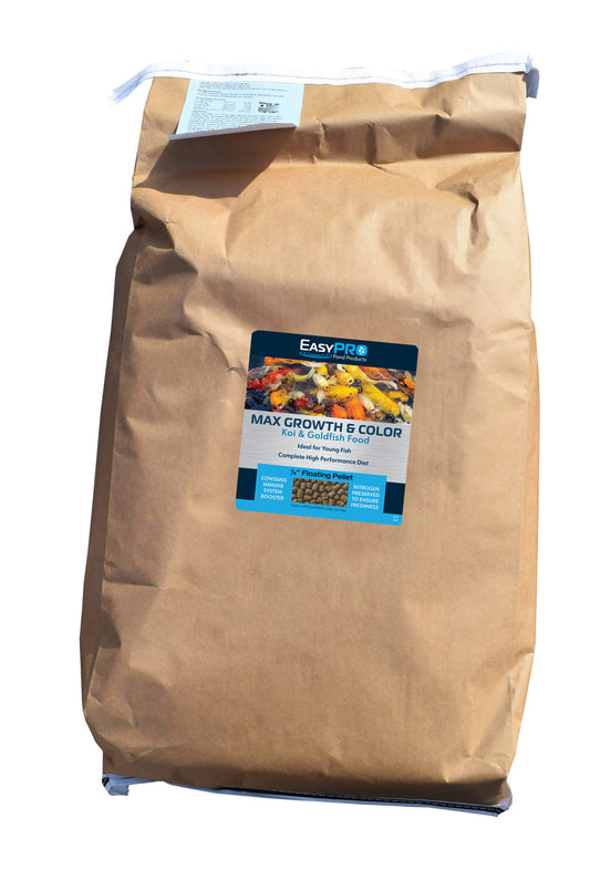 PG33 EasyPro Platinum Koi & Goldfish Food – Max Growth & Color – 33lb bulk bag