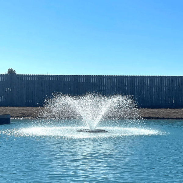 OWSA Outdoor Water Solutions Aerify Aerating Fountains for Shallow Water
