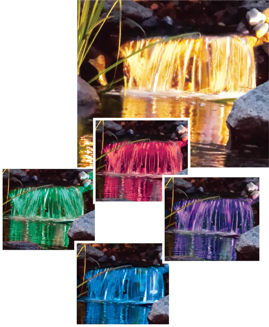 RGB9PL Color Changing LED Submersible Light – Stainless Steel