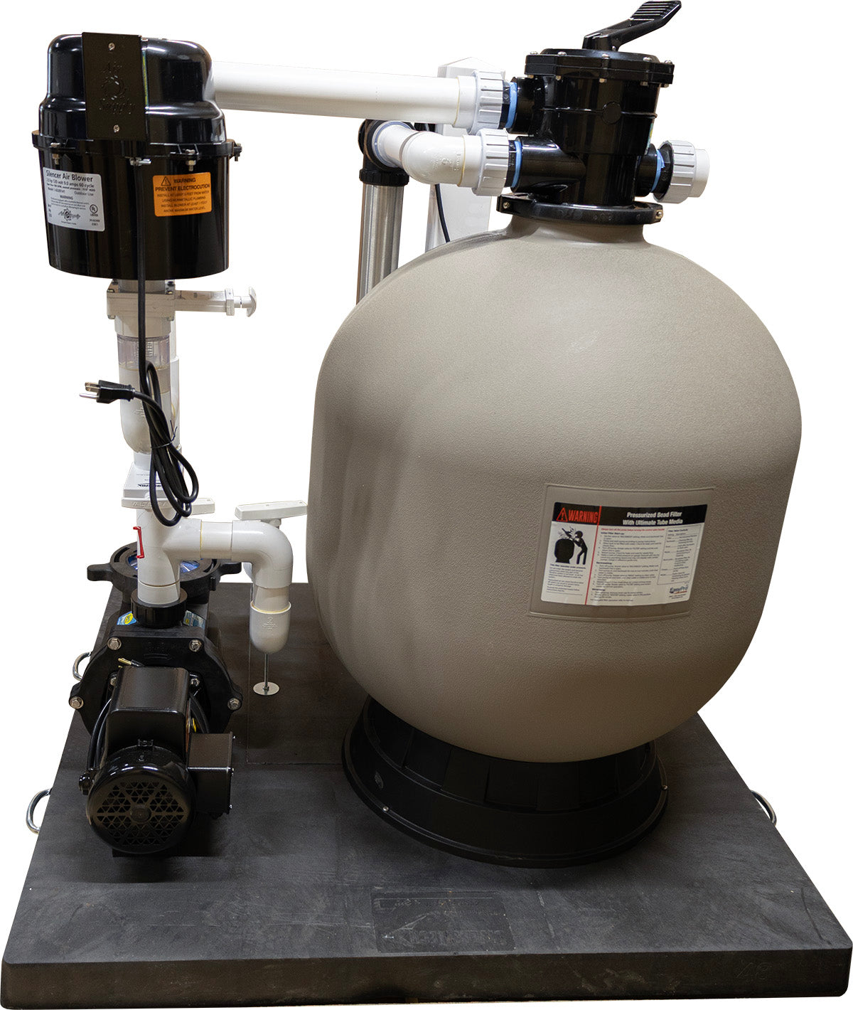 SMF10000 EasyPro Deluxe Skid Mount Pond Filtration System – 10,000 gallon