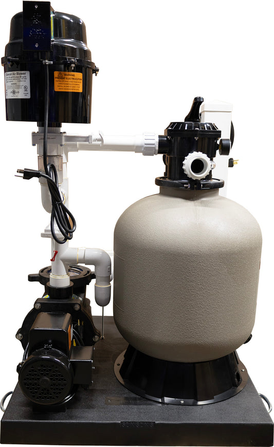 SMF3600 EasyPro Deluxe Skid Mount Pond Filtration System – 3600 gallon