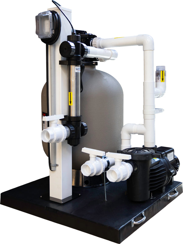 SMF6000 EasyPro Deluxe Skid Mount Pond Filtration System – 6000 gallon