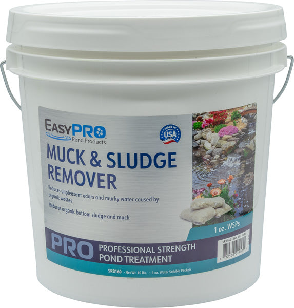 SRB160 Muck & Sludge Remover Bacteria – 10 lbs. 1oz Water Soluble Packs