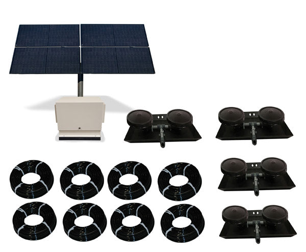 Outdoor Water Solutions TurboAir™ XL 24v Direct Drive Solar Aeration Systems